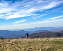 Hiking in the Smoky Mountains, to Max Patch