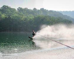 Water skiing at Norris Lake TN