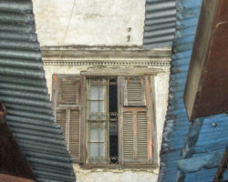 A Window in the Tangiers, Morocco Medina