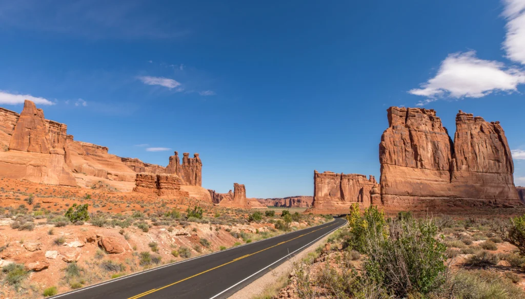 Road in Arches National Park