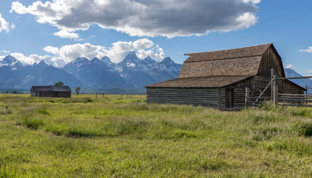 The T.A. Moulton Barn in Grand Teton National Park