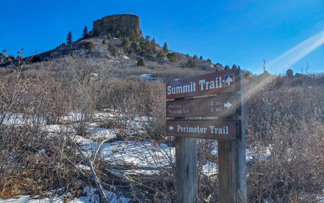 Fairly easy but picturesque hike – Rock Park in Castle Rock Colorado