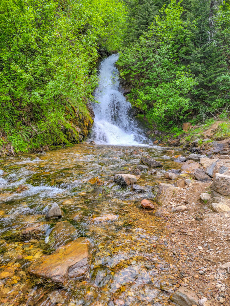 Hiawatha Trail Waterfall