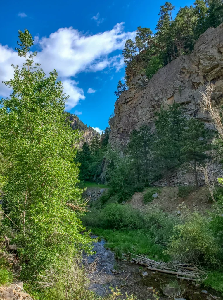 Spearfish Canyon rock canyon walls