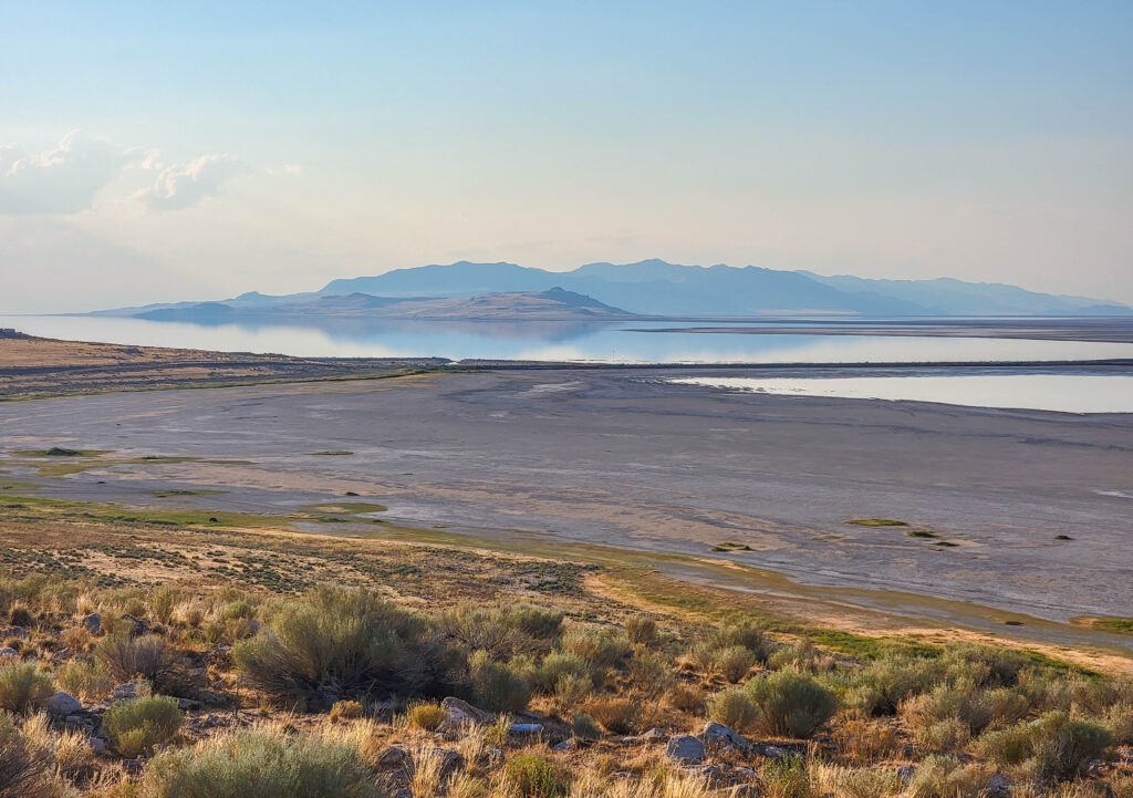 Antelope Island State Park causeway