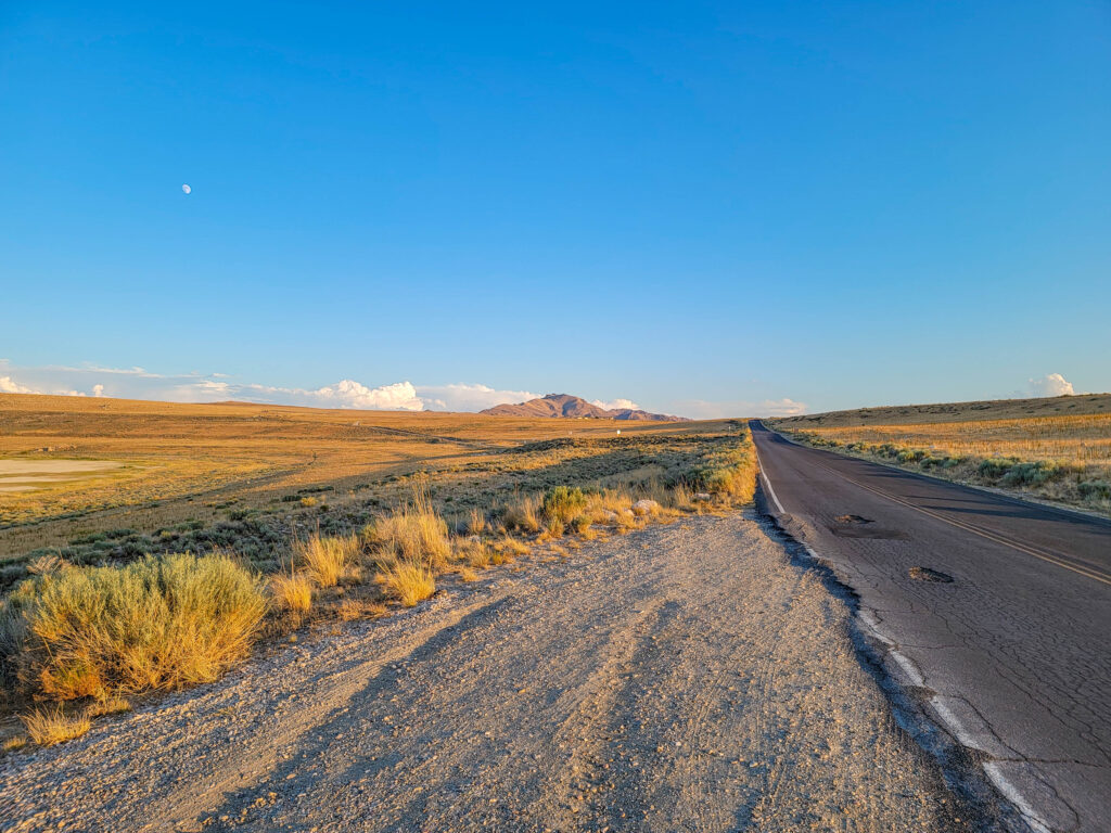 East Side Road on Antelope Island