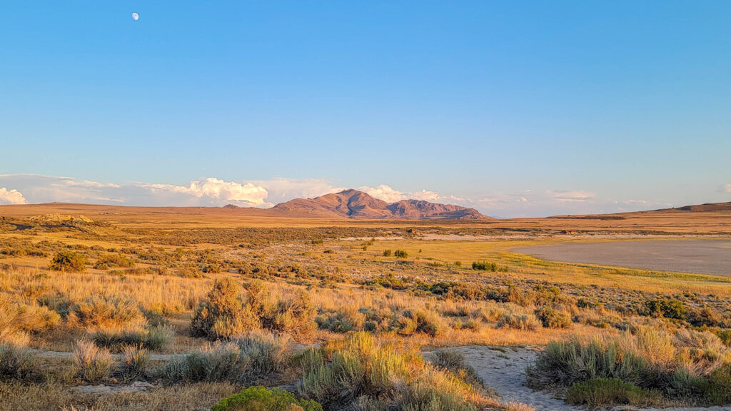 Frary Peak in Antelope Island State Park