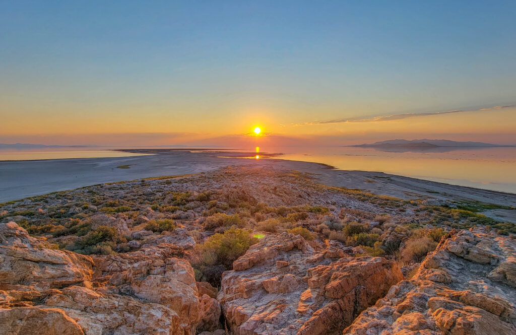 Sunset from Lady Finger Point Trail