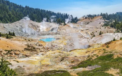 Bumpass Hell Trail – Lassen Volcanic NP – California
