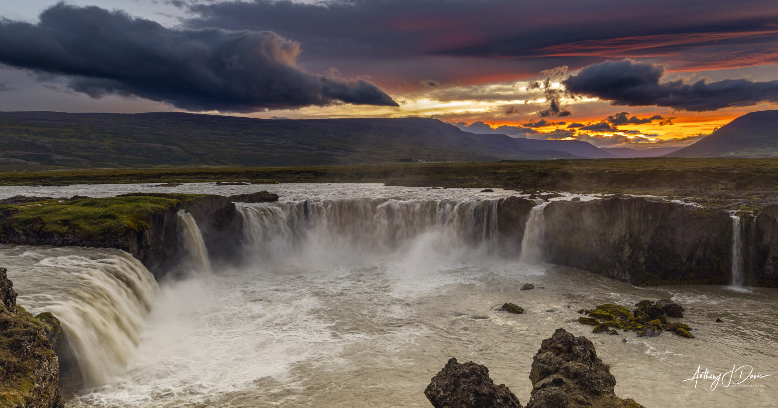 Godafoss Waterfall