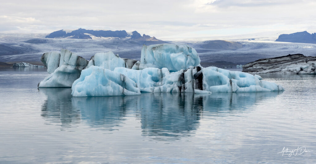 Iceberg in Jökulsárlón Glacier Lagoon