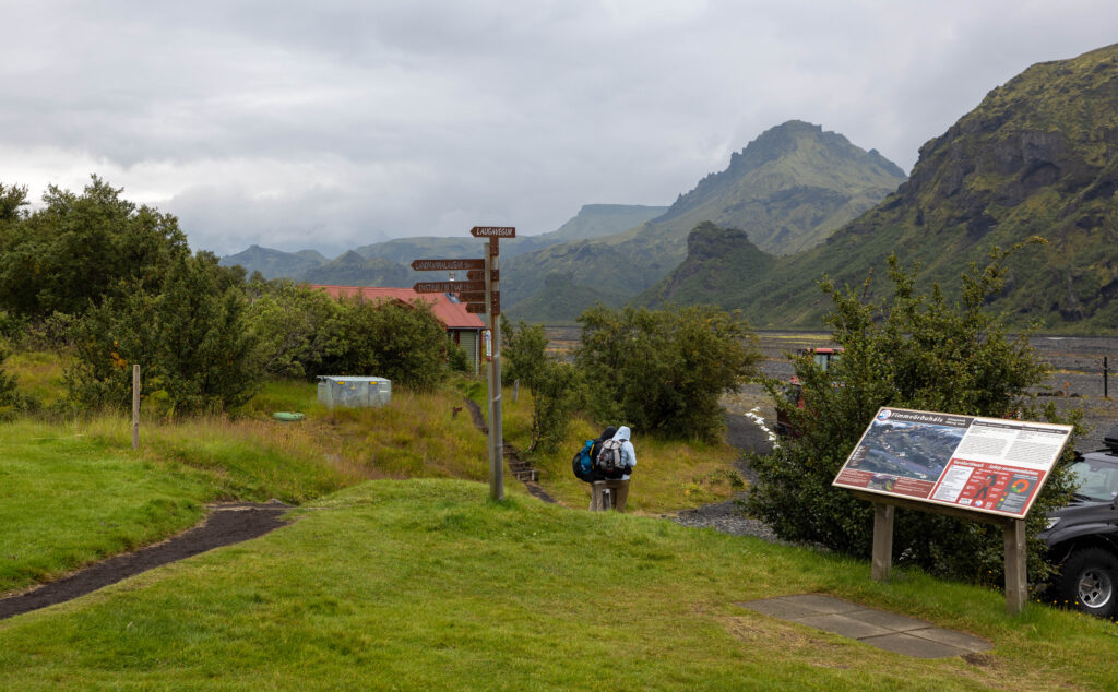 Langidalur camping area