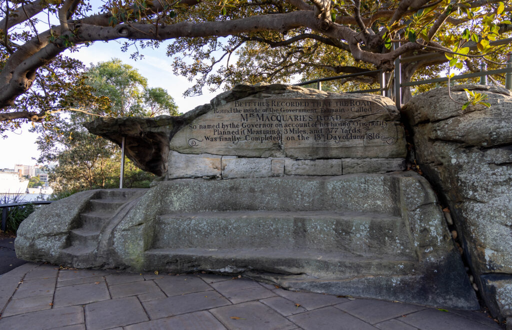 Mrs Macquarie's Chair