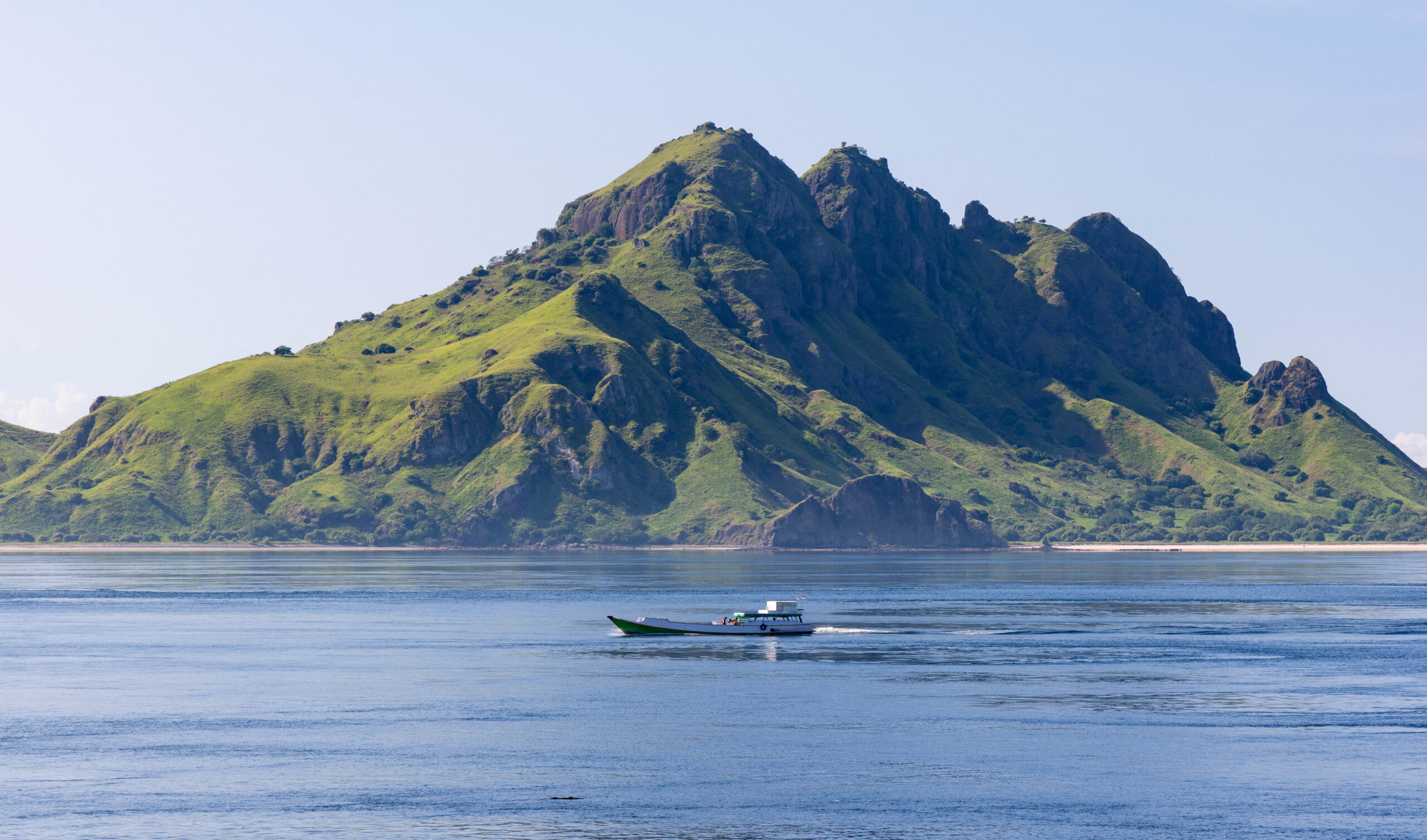 Komodo Island coastline