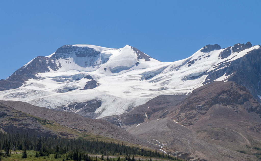 View of Glacier from Columbia Icefield Centre