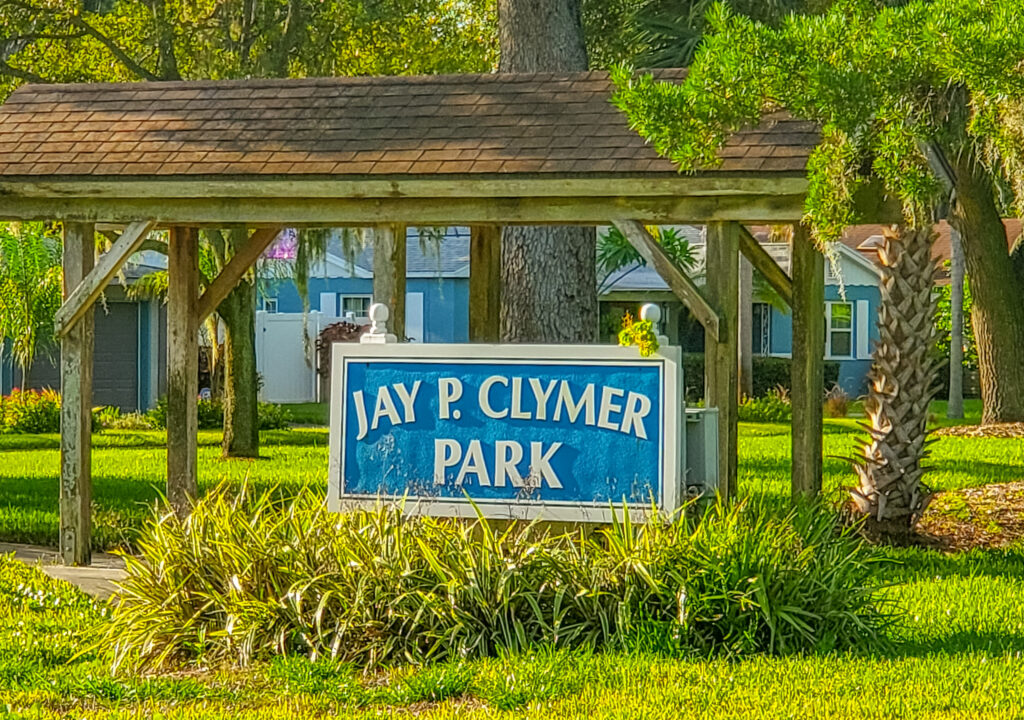 Jay P. Clymer Park Sign