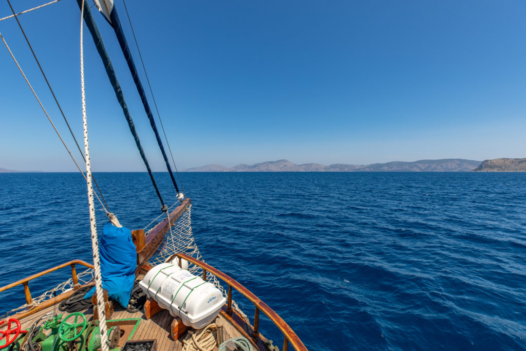Sailing to Seriphos