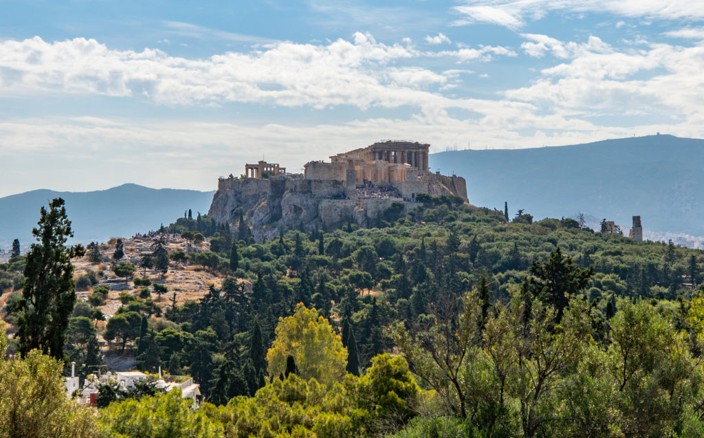 Observatory View of the Acropolis