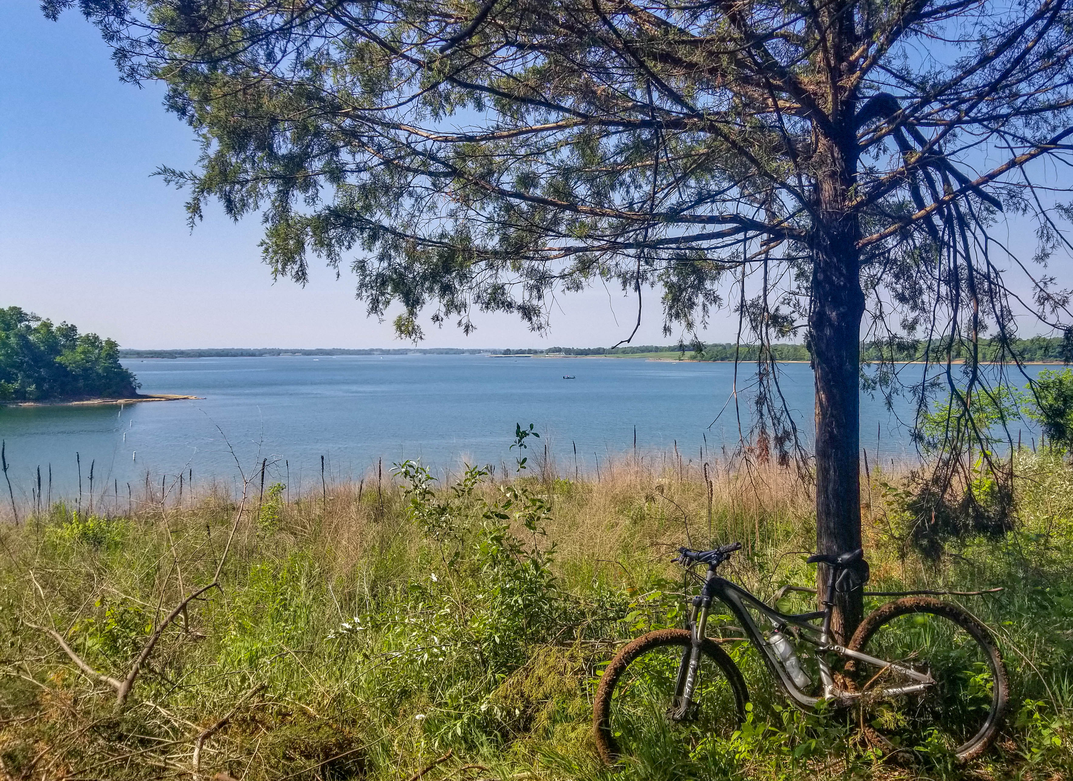 View of Smithville Lake from Mountain Bike Trails