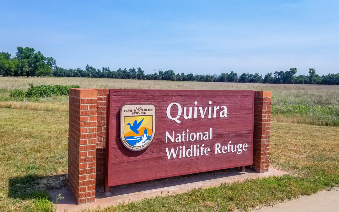 Quivira Visitor Center Sign