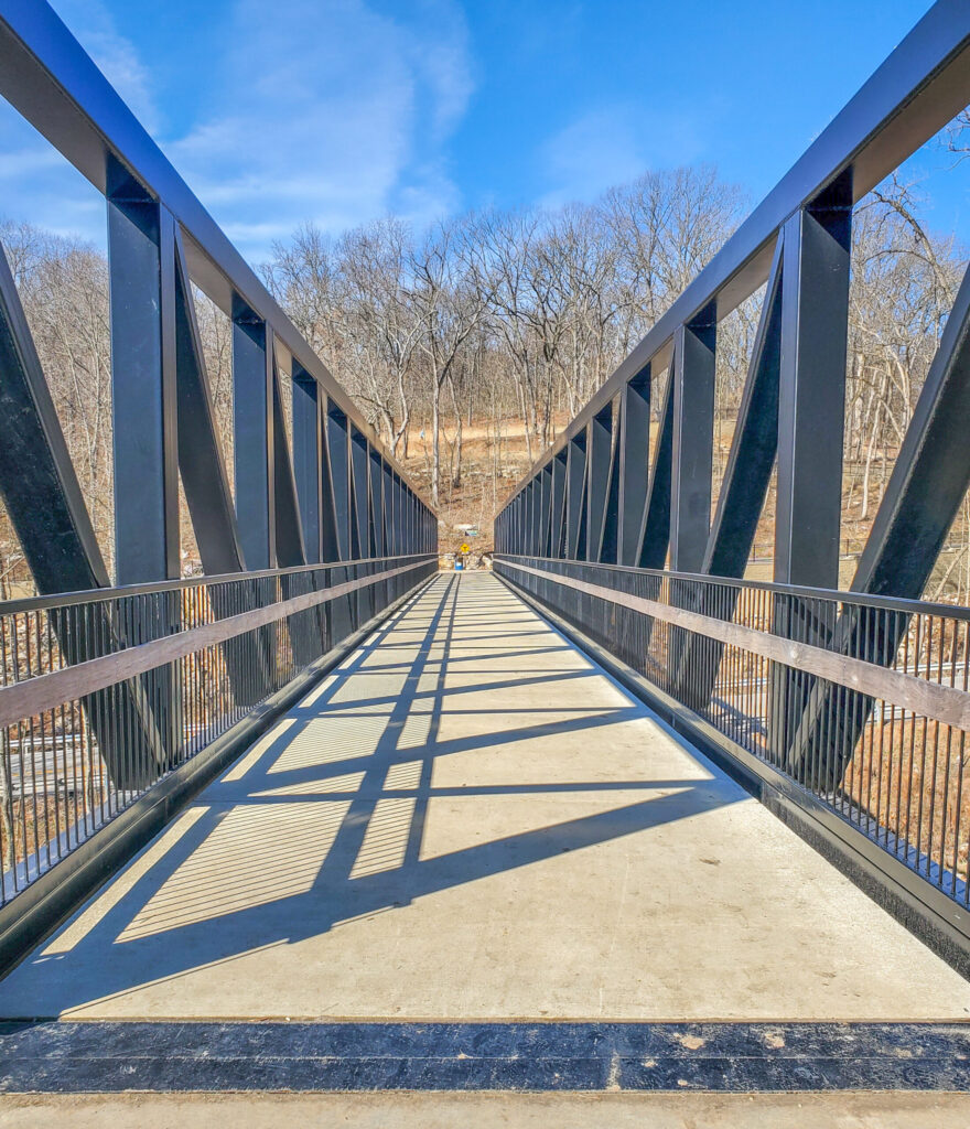 Bridge on River Bluff Trail