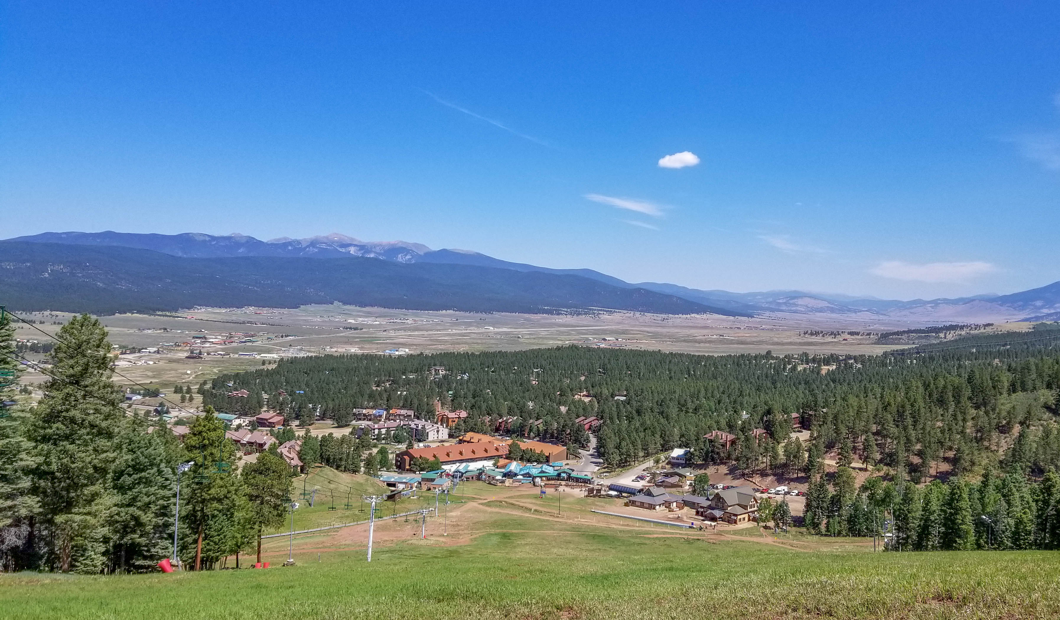 View from Angel Fire Bike Park